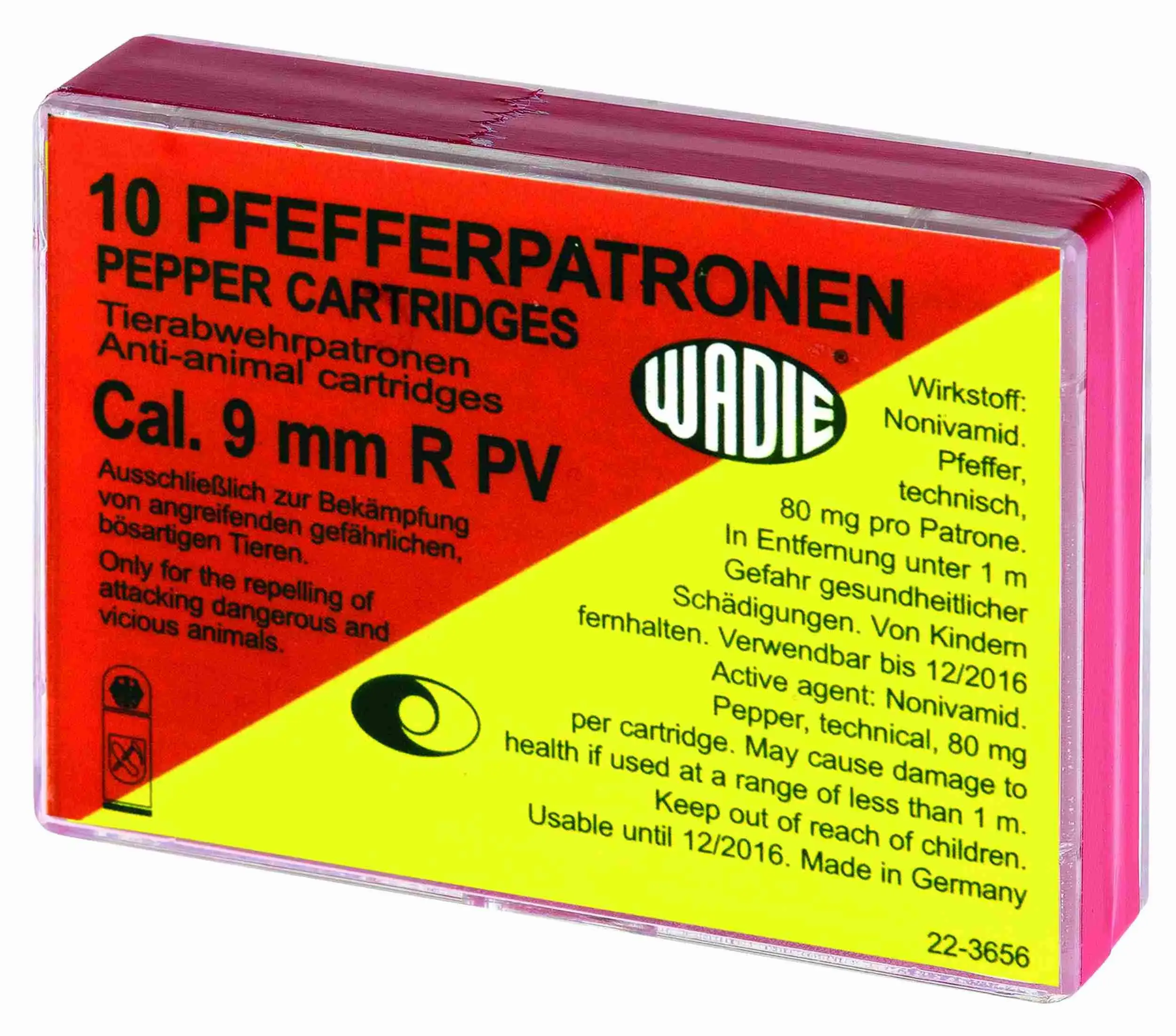 Wadie 9 MM RK Nabojów Pieprzowych do Rewolweru, zdjęcie 4 z 8