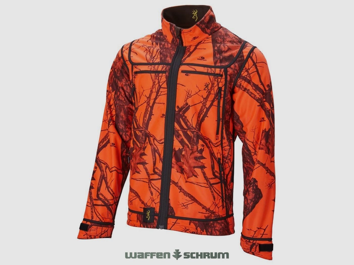 Chaqueta Softshell Browning Ultimate Activ Marrón-Moblaze