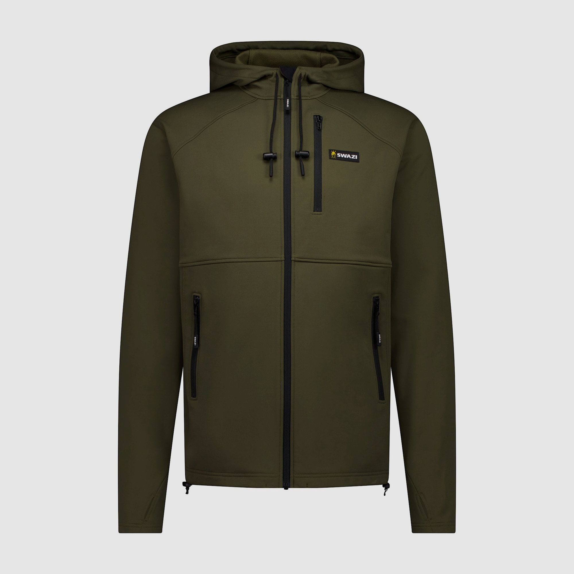 Swazi Stalker Hooded Jacket Stone