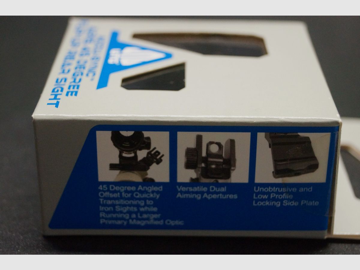 UTG Visierung 45 Grad Rear Sight, Bild 2 von 2
