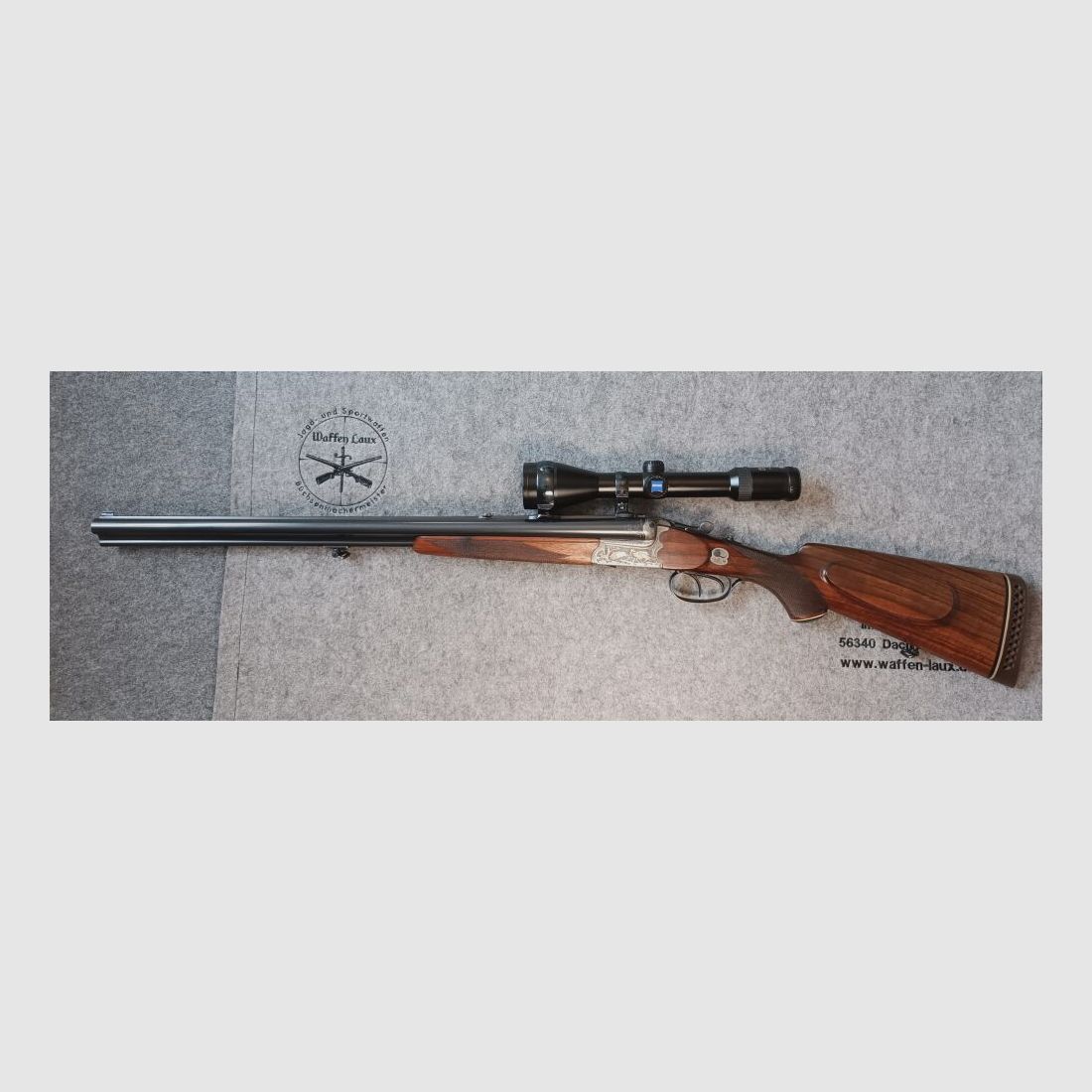 Vierling! BÜHAG Suhl Handwerksarbeit GDR Mod. Vierling ! Top Zustand mit ZF Zeiss Diavari 2,5-10x50