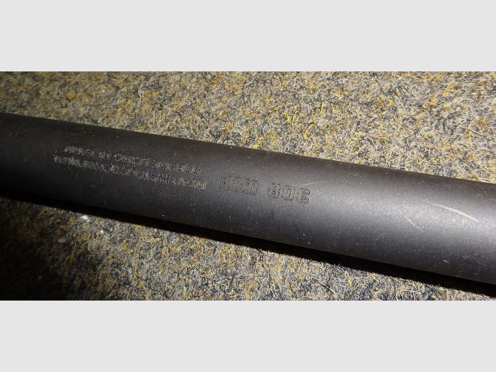like new RUGER Precision Rifle RPR in 6,5mmCreedmoor + interchangeable barrel .308Win + scope VORTEX "ViperPST" 5-25x50