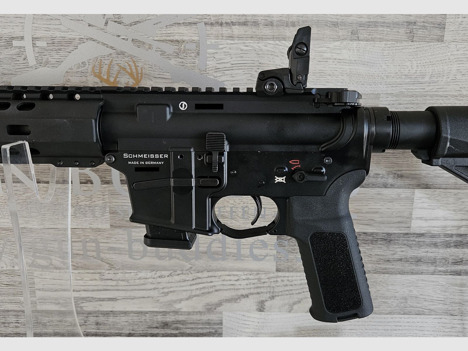Schmeisser AR15-9 SD S4F 10" Kal. 9mm Luger mit Integral-Schalldämpfer - Neuware vom Fachhandel