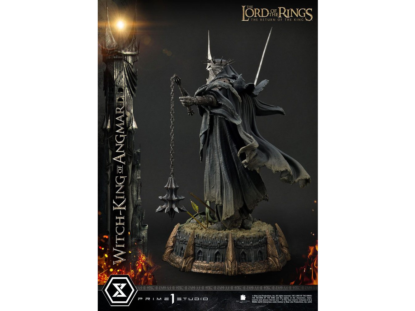 Herr der Ringe Statue 1/4 The Witch King of Angmar 70 cm | 43055