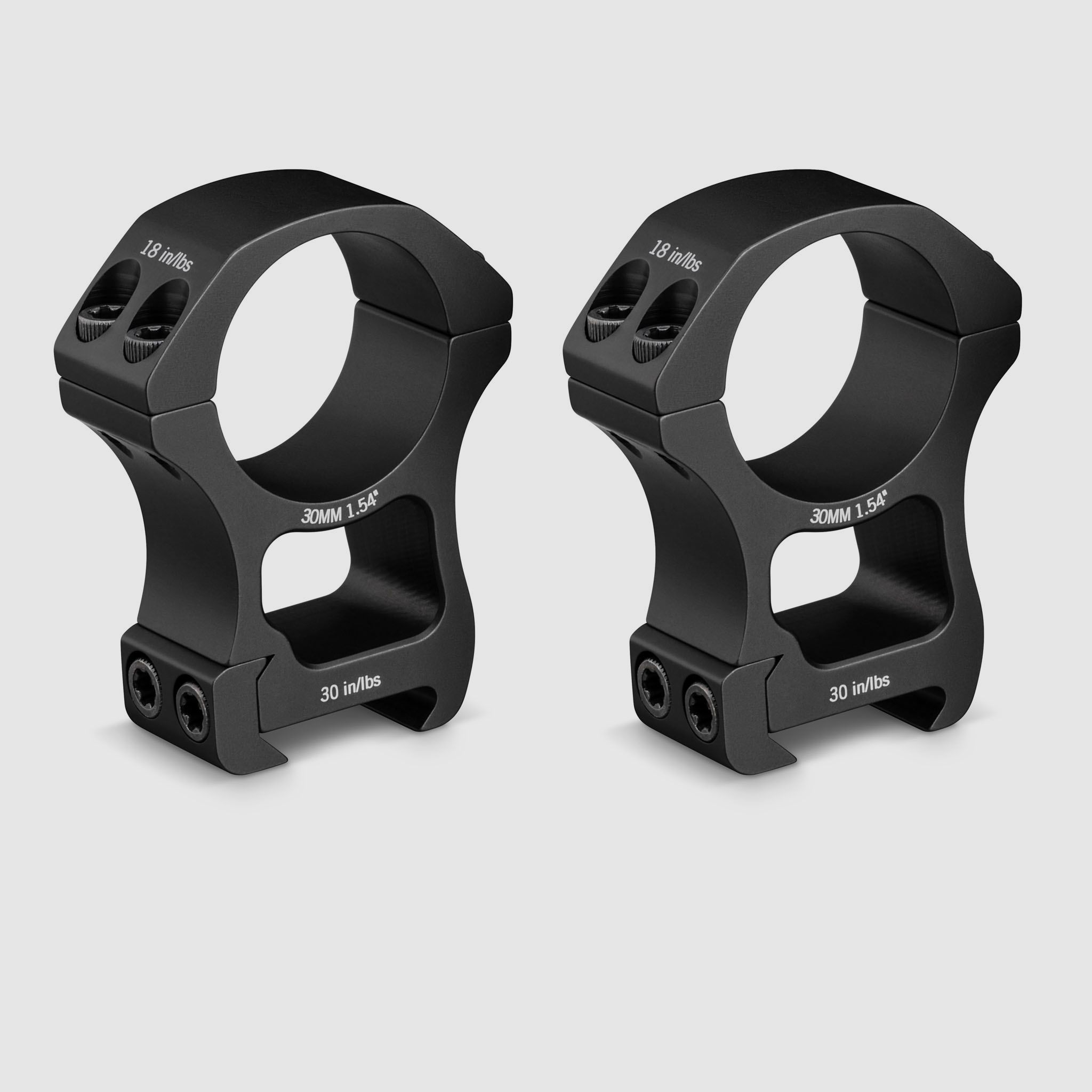 Vortex Pro Series 30 mm Pierścienie Extra Wysokie 39,12 mm