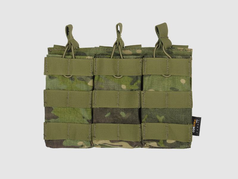 Open Top Triple 5.56 Mag Pouch - Multicam Tropic [8FIELDS PREMIUM]