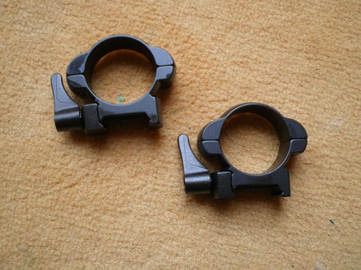 Quick Release Montage 30mm Ringe für Picatinny/Weaver Schiene