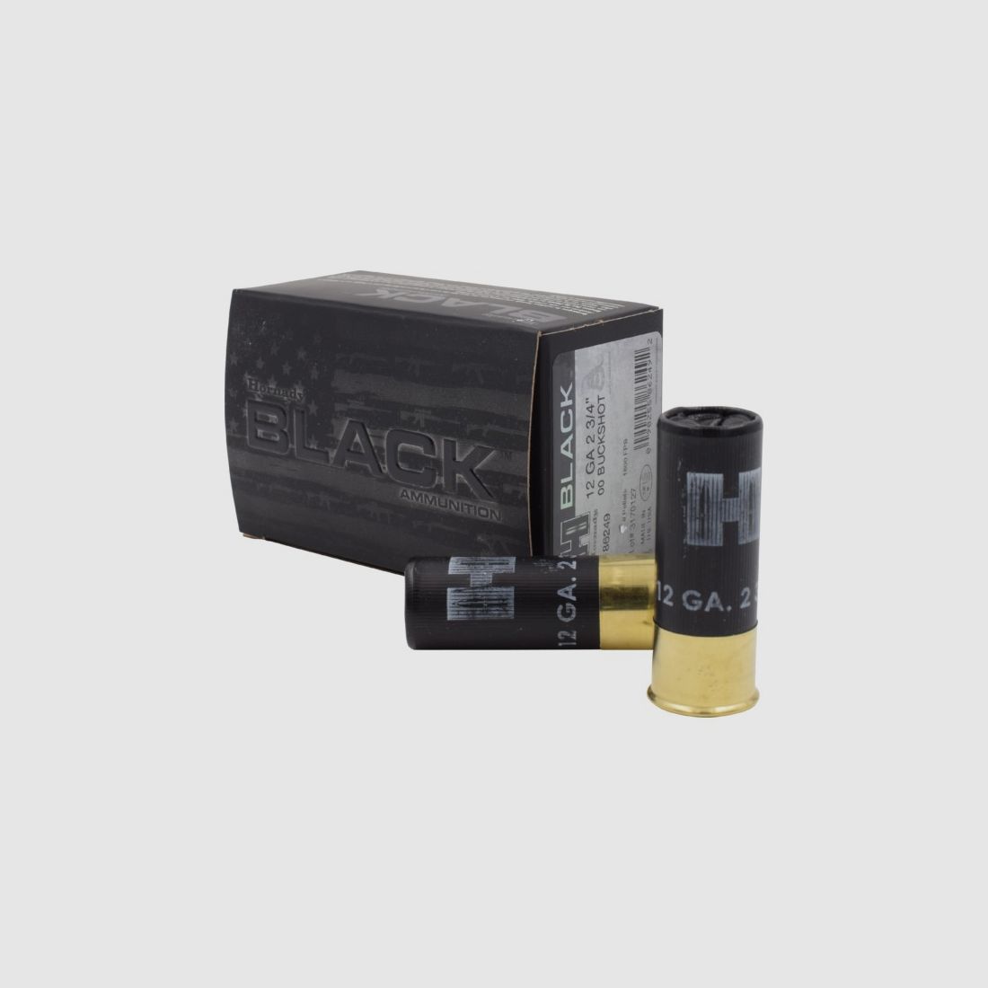 Munición Escopeta HORNADY BLACK AMMO-12 GA 00 BUCKSHOT BLACK™- Caja 10, imagen 1 de 2