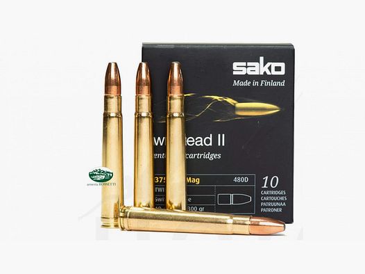 SAKO Amunicja TWINHEAD II kal.375 H&H 300gr 480D