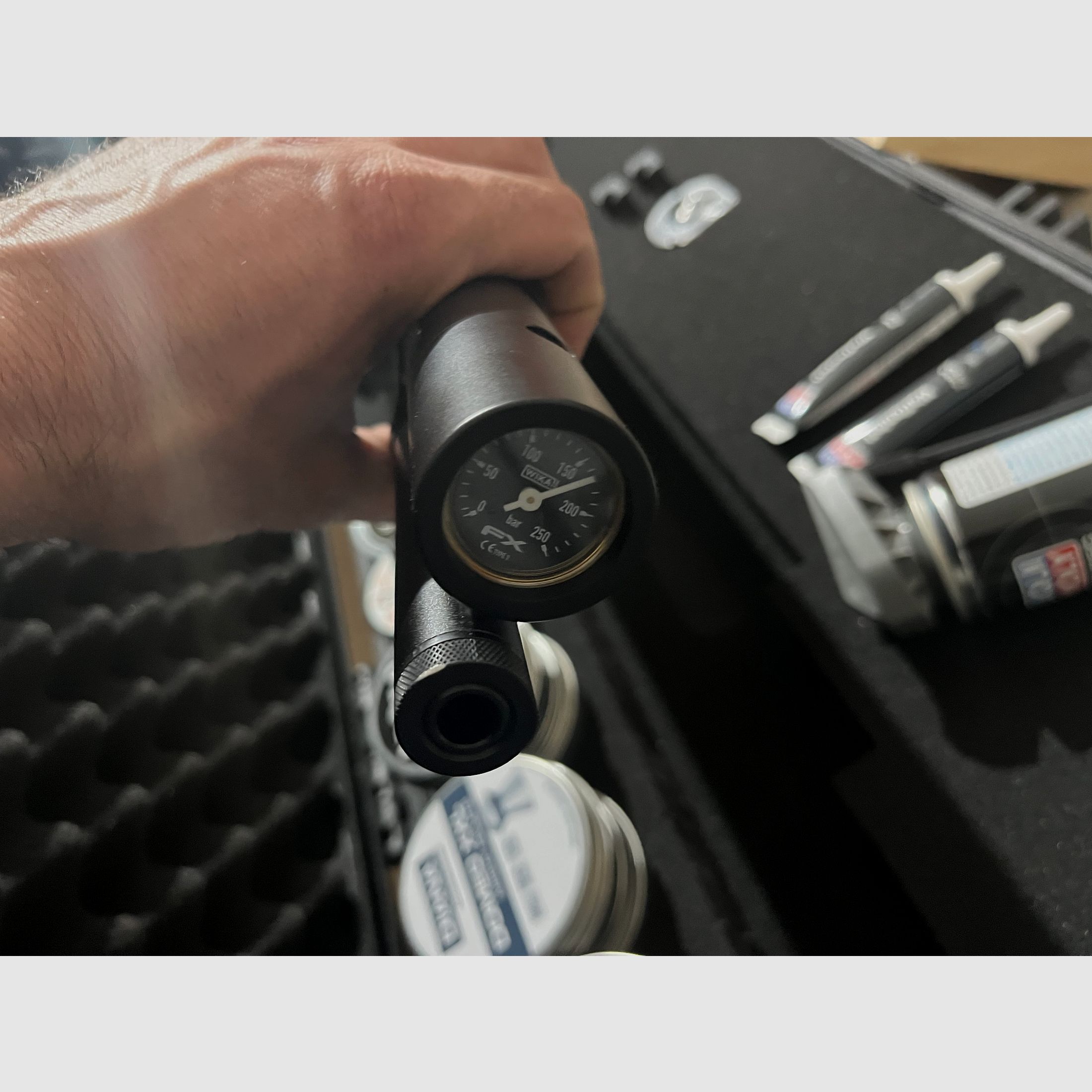 Dreamline FX Airgun Classic 7,62mm + Zubehör & Kompressor