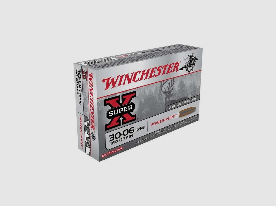 BALA WINCHESTER POWER POINT CAL.30-06 180GR, imagen 4 de 5
