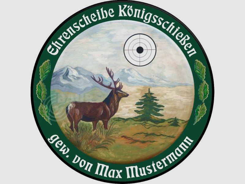 Schützenscheibe ECO-LINE Motiv 179