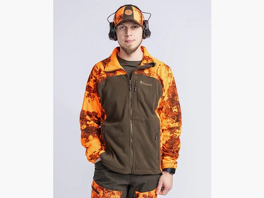 Pinewood Furudal Hunters Camou Fleece Jacket Oranje