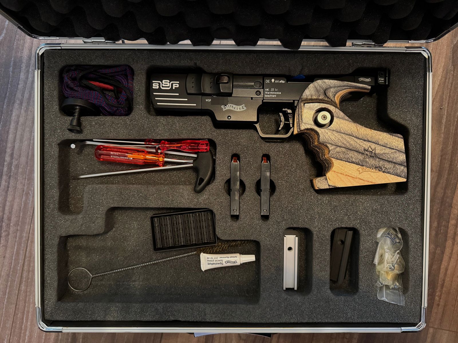 Walther SSP Plus .22lfB Sportpistole