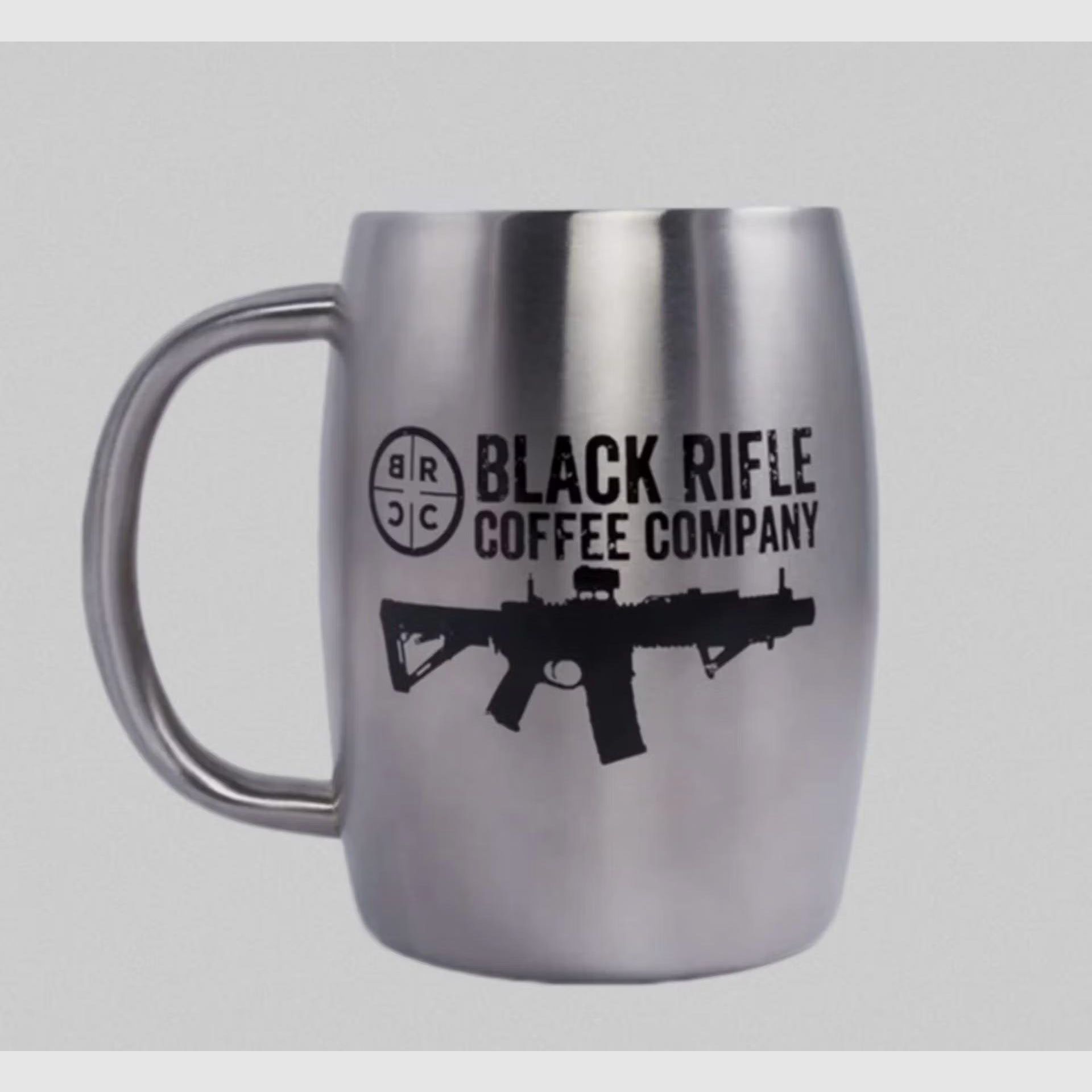 Black Rifle Coffee Stainless Mug, Kaffeetasse