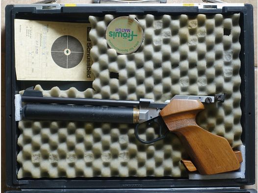 Walther CP2 Matchpistole mit Koffer