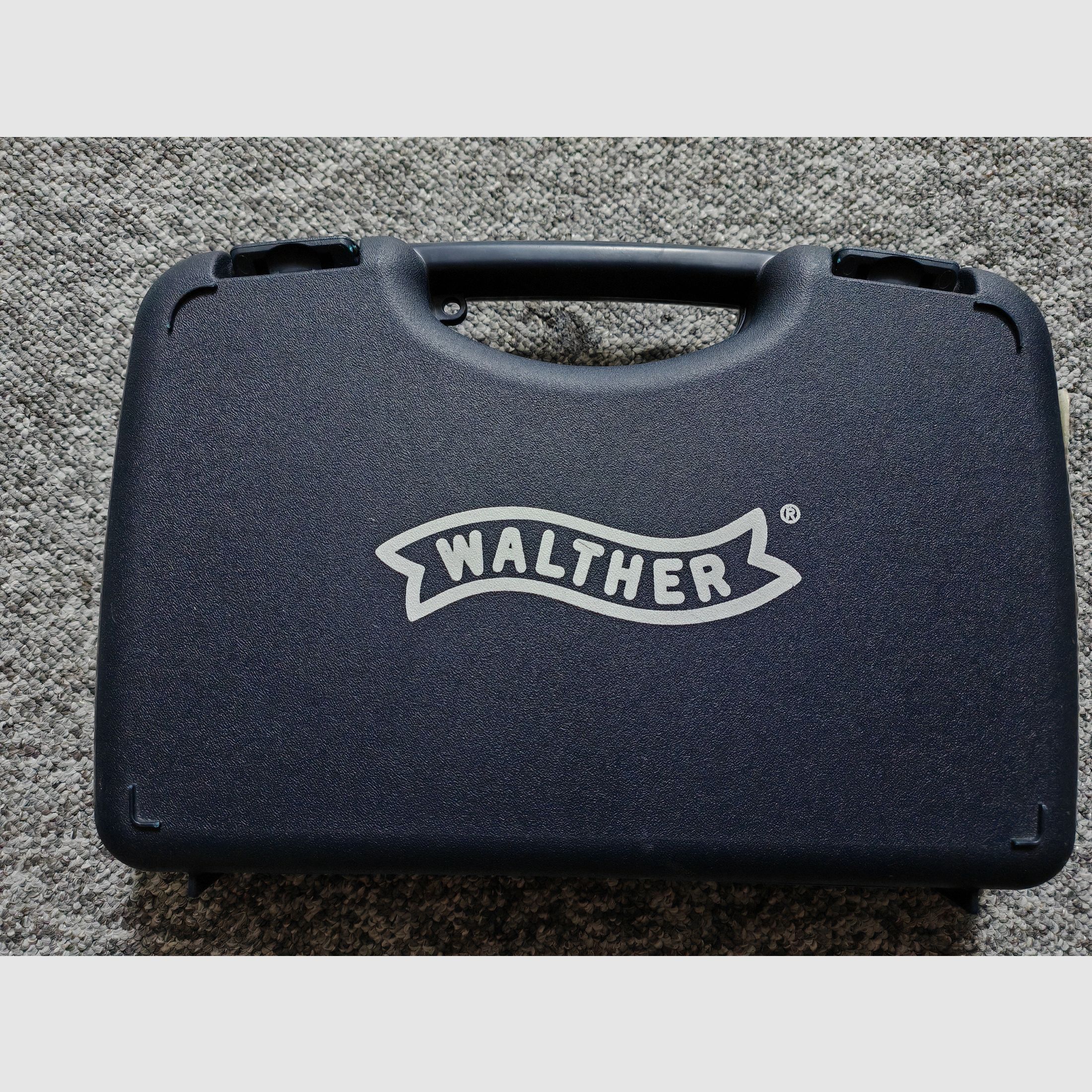 Umarex Walther PPQ NAVY Kit mit Original Walther-Koffer| 9mm P.A.K. Schreckschuss |NEUwertig