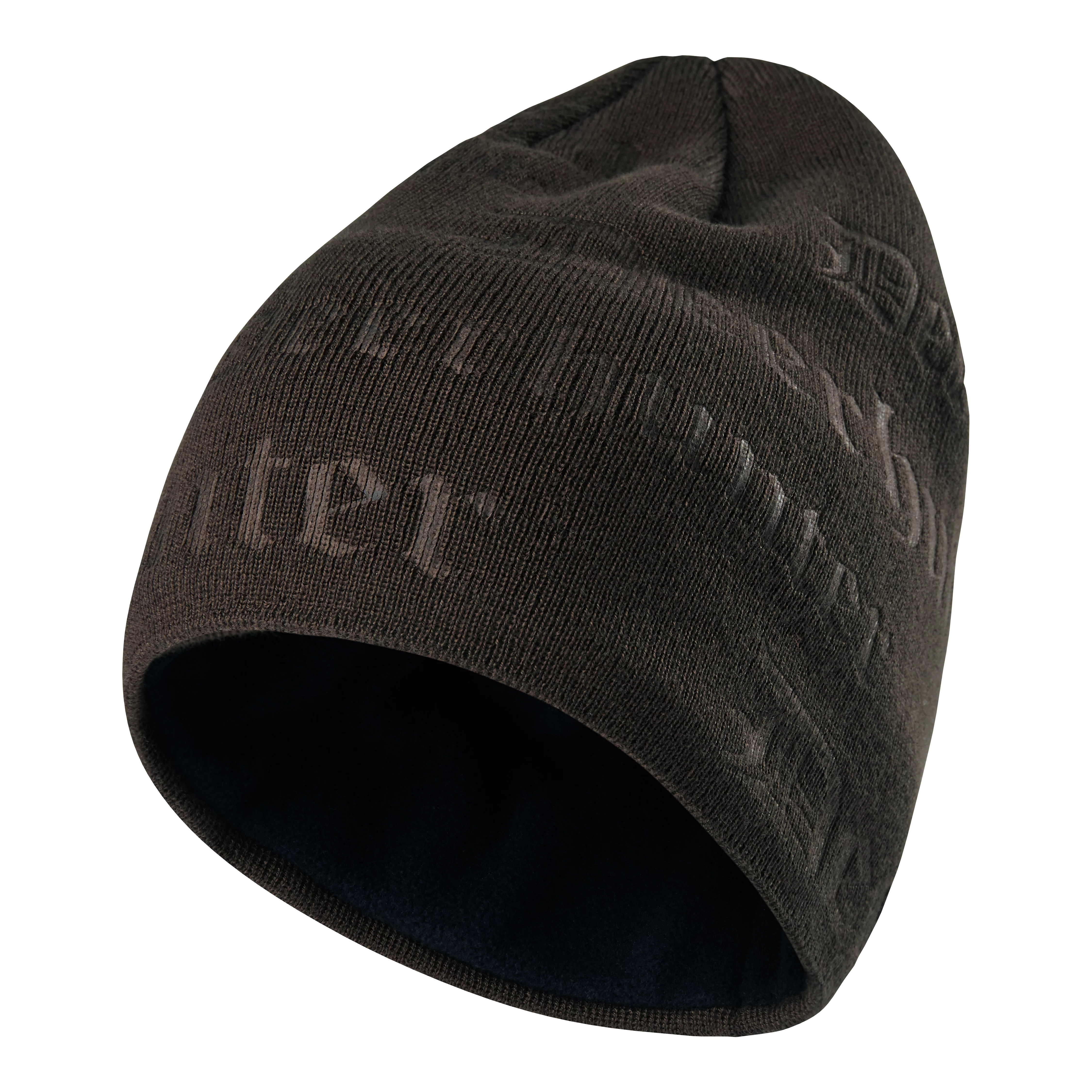 Logo bonnet en maille - Walnut