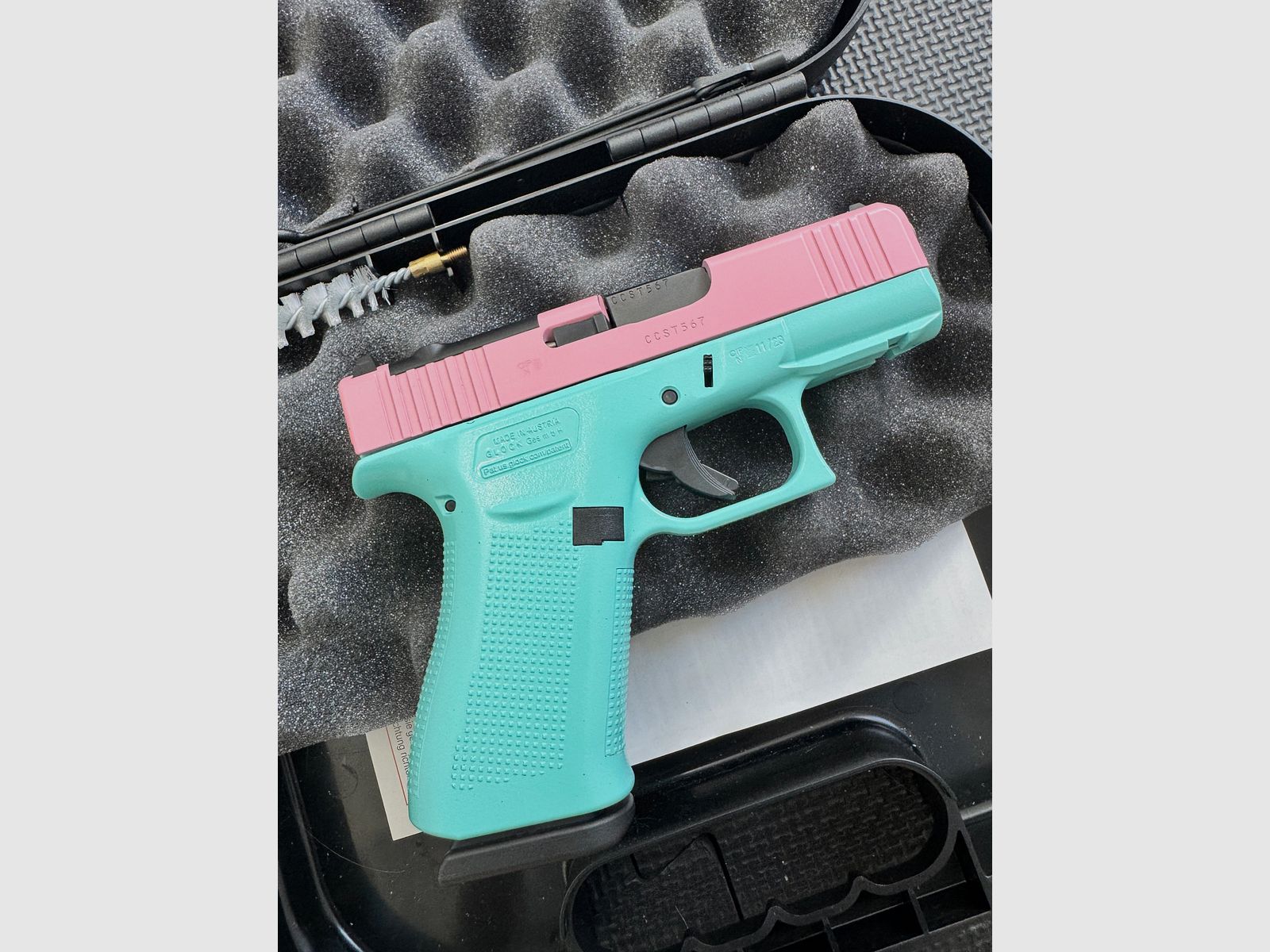 Glock 43X R/MOS/FS 9 x 19 mm incl. rail