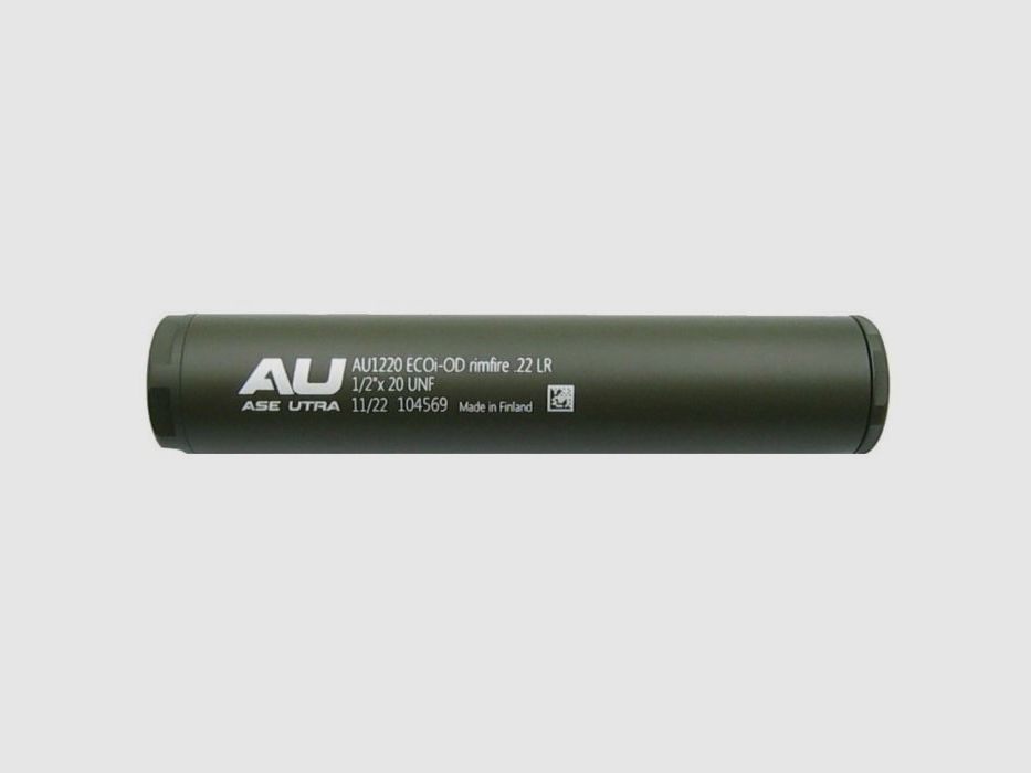 Schalldämpfer 22LR Ase Utra ECO Rimfire OD GRÜN, Bild 1 von 6
