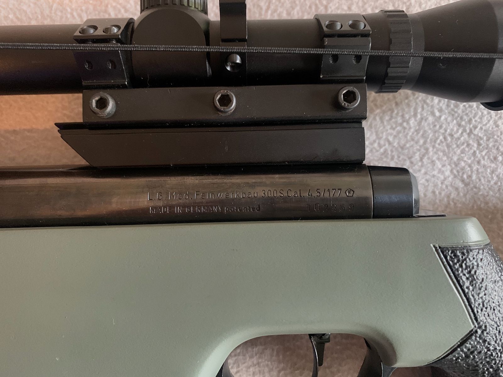 Feinwerkbau 300S mit ZF 