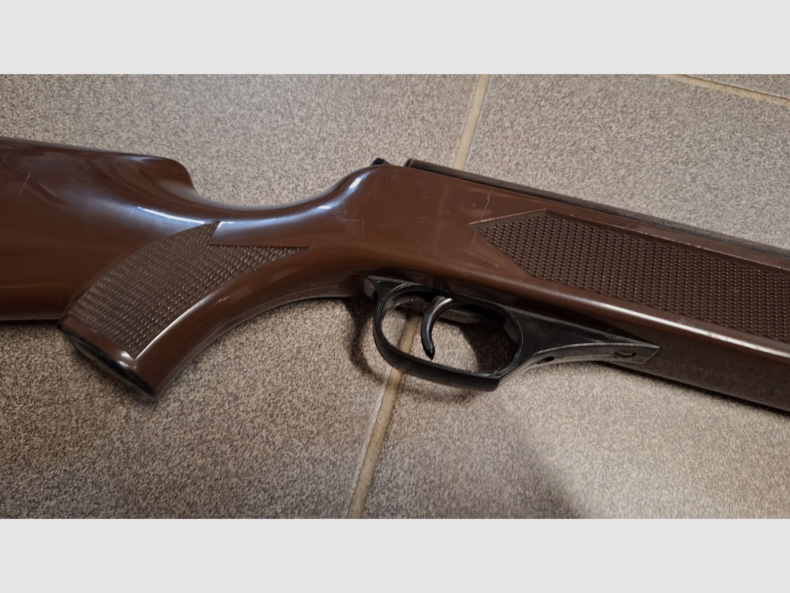 Air rifle Model 304 Haenel Suhl Original DDR Brown 49cm barrel!