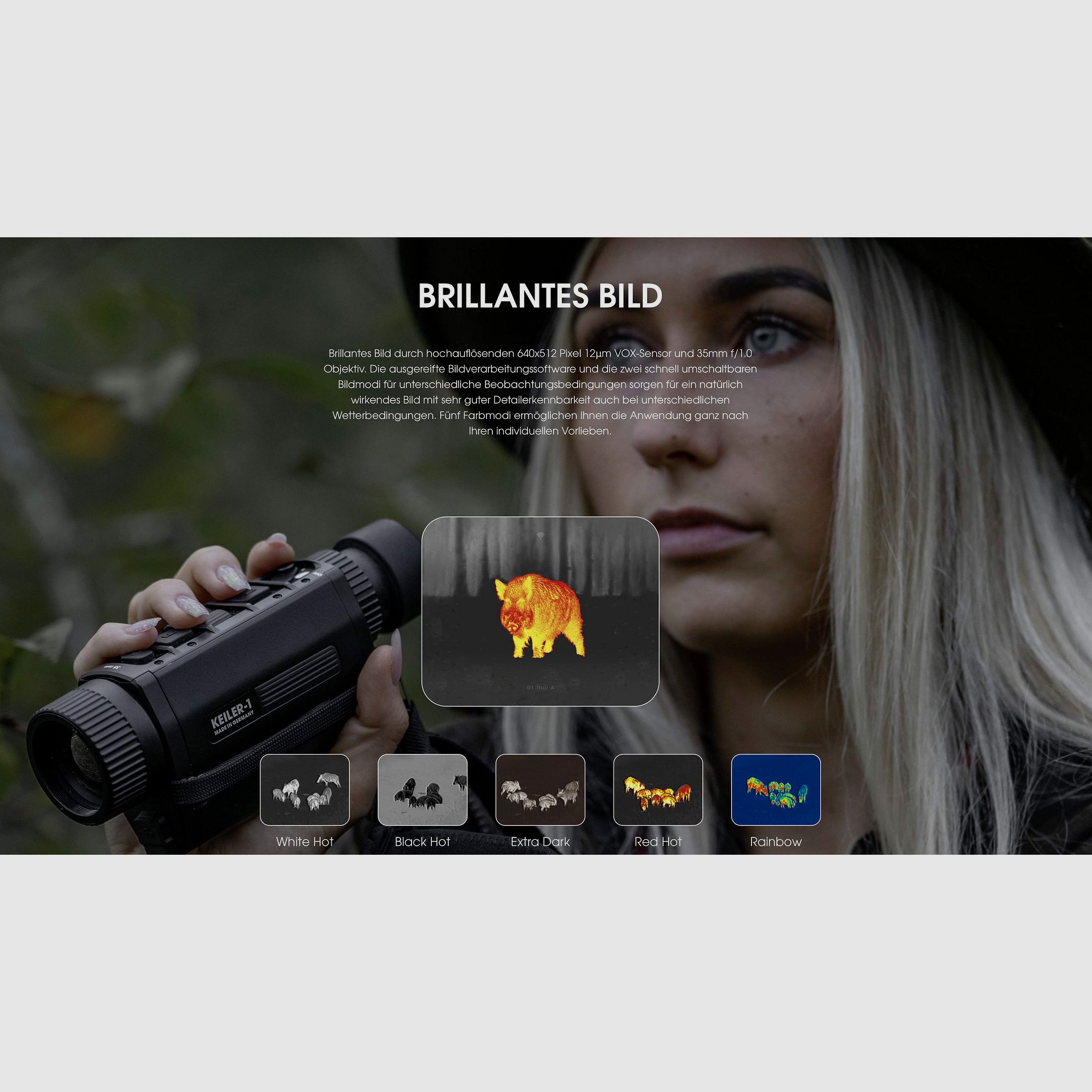 Liemke 80113544 KEILER-1 640x512 Pixel 1750m Detektionsreichweite