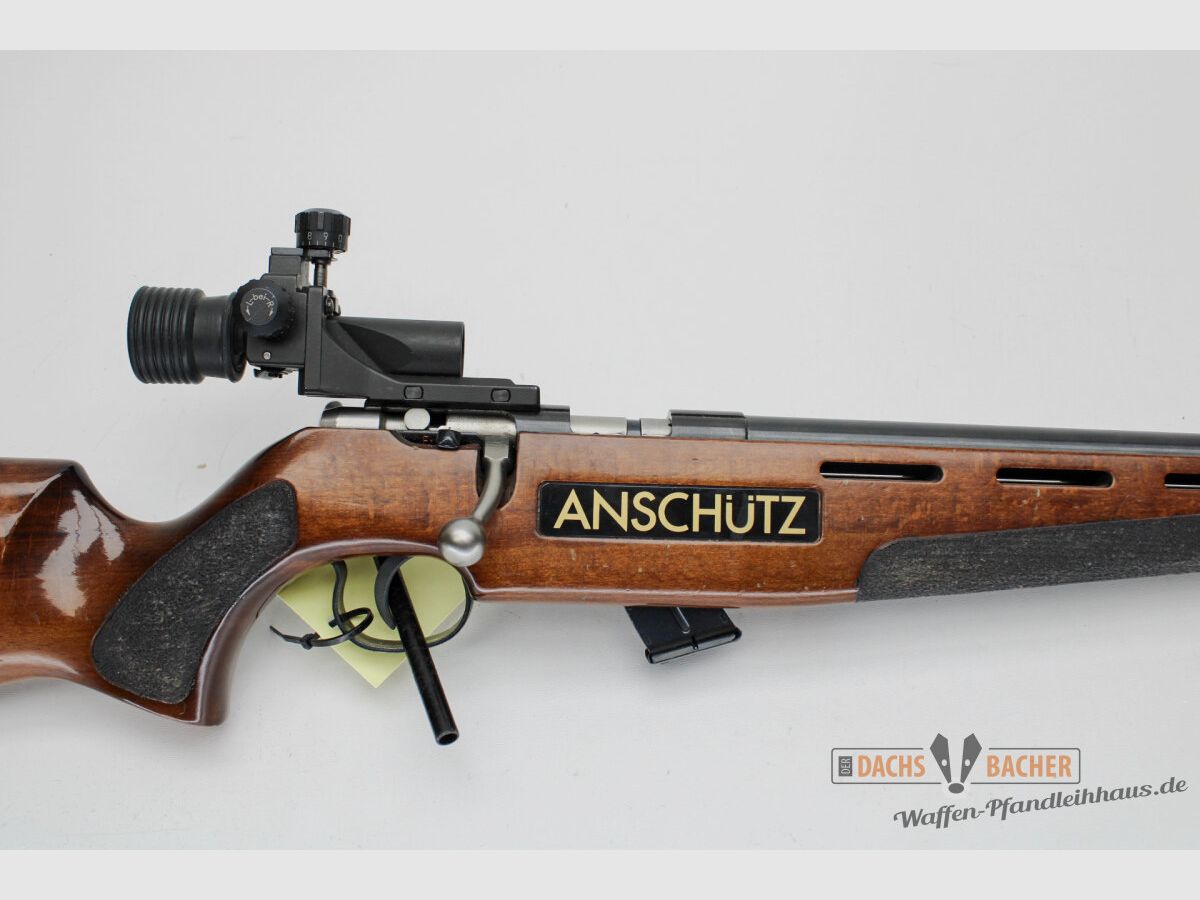 Rep. Büchse Anschütz ST Kal. .22lr mit Diopter und Matchlauf