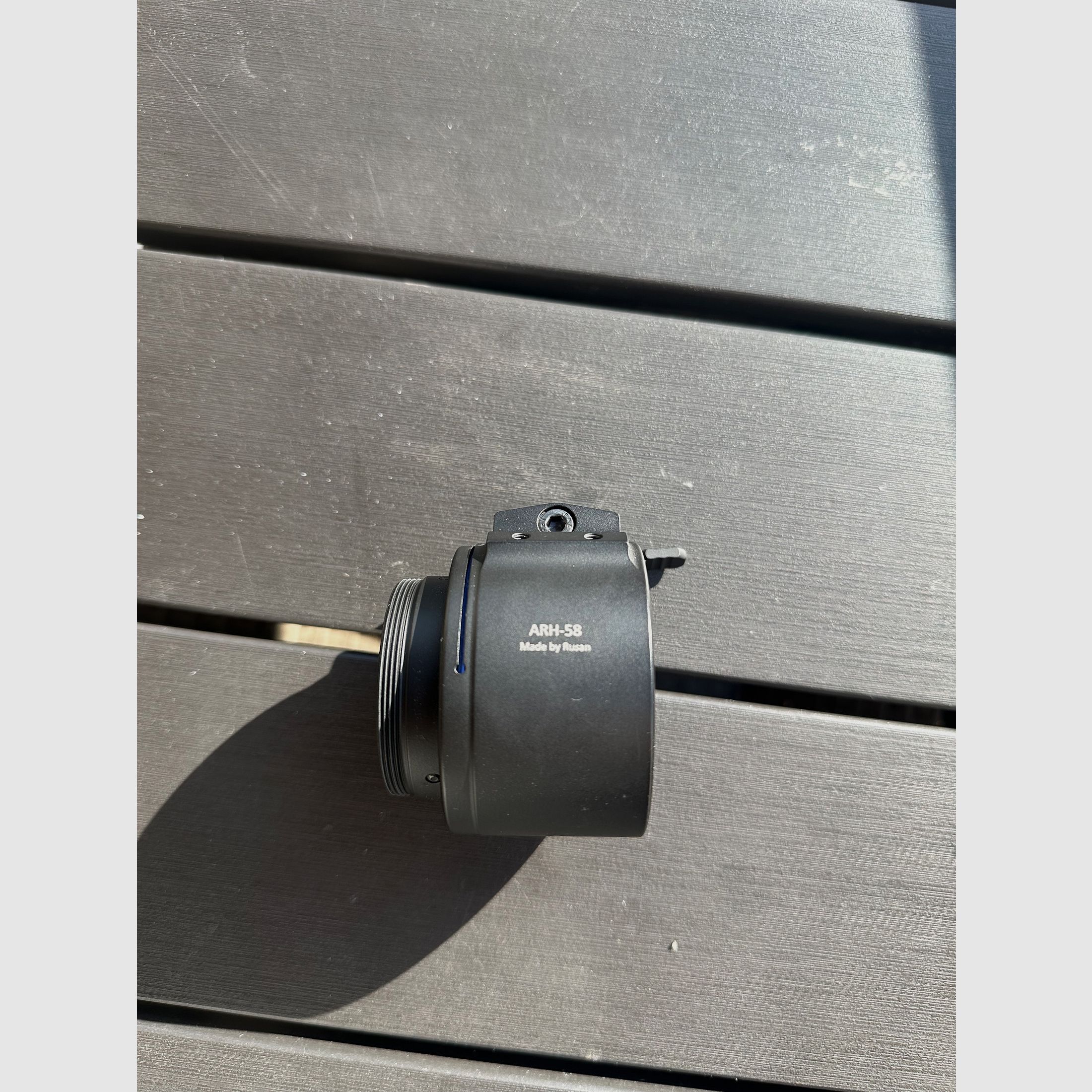 HIKMICRO Cheetah 32-F night vision attachment device with Rusan clamp adapter