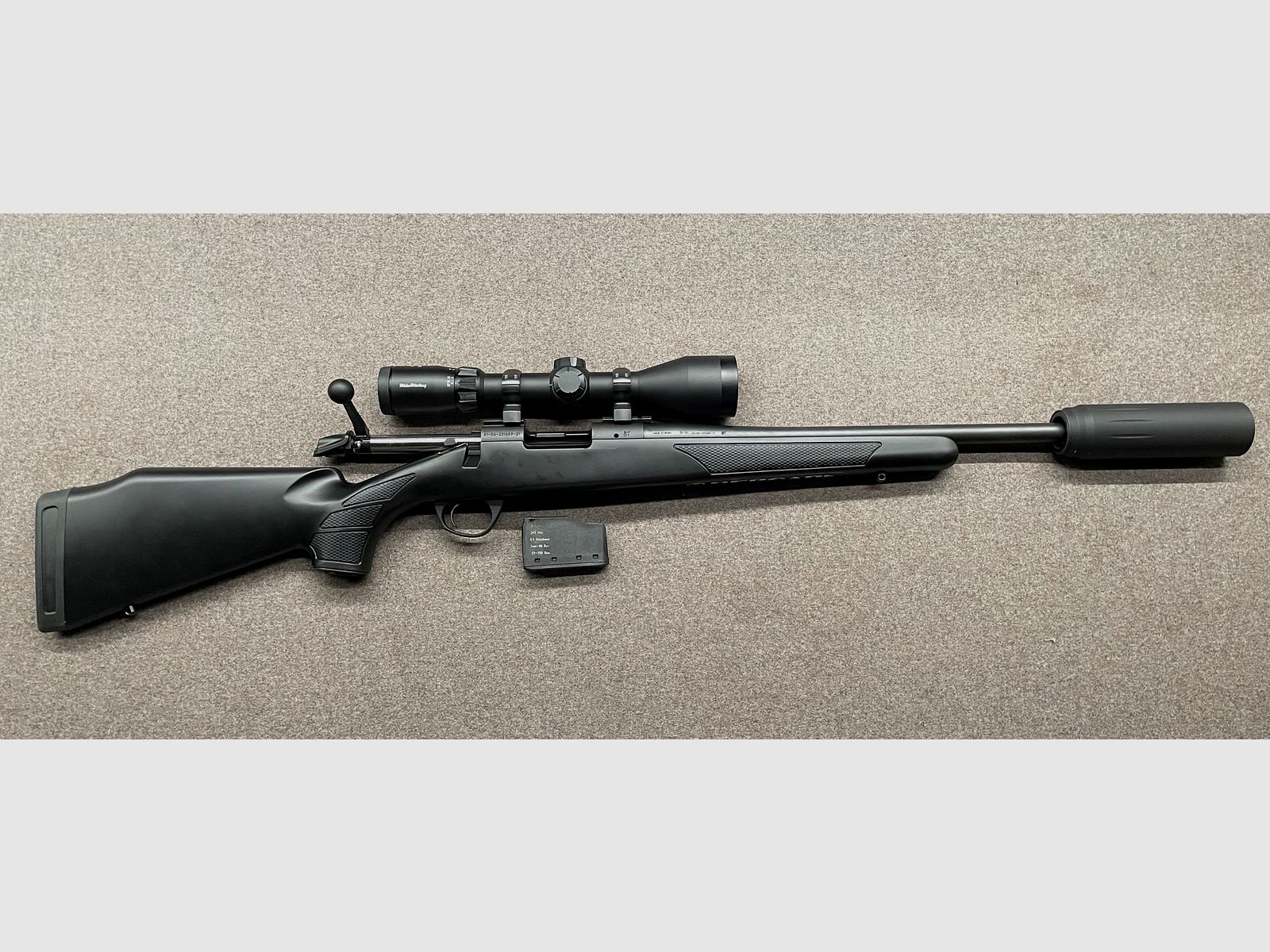 Jungjägerpakket Rep. Geweer Bergara B14 Sporter Kal. 308 Win. + ZF NS 2,5-10x50 + SD SOB3D