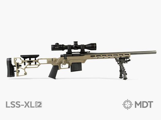 MDT LSS XL Gen2 Remington 700 SA RH FDE Calcio Fisso