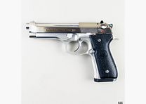 Pistolet Beretta mod. 98 FS Stalowy Złoty kal. 9×21 nr. seryjny F00112P