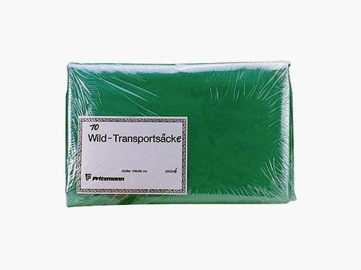 Fritzmann wild transport bags, 10 pcs.
