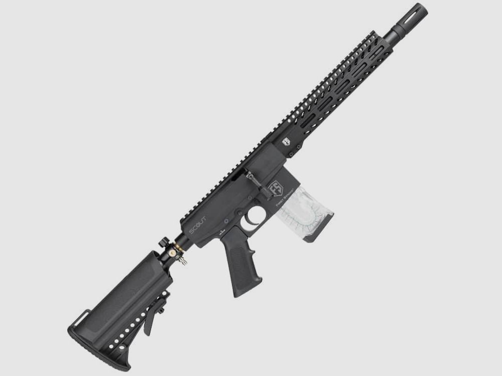 Marcador de Paintball First Strike T15 Scout Sniper (negro)