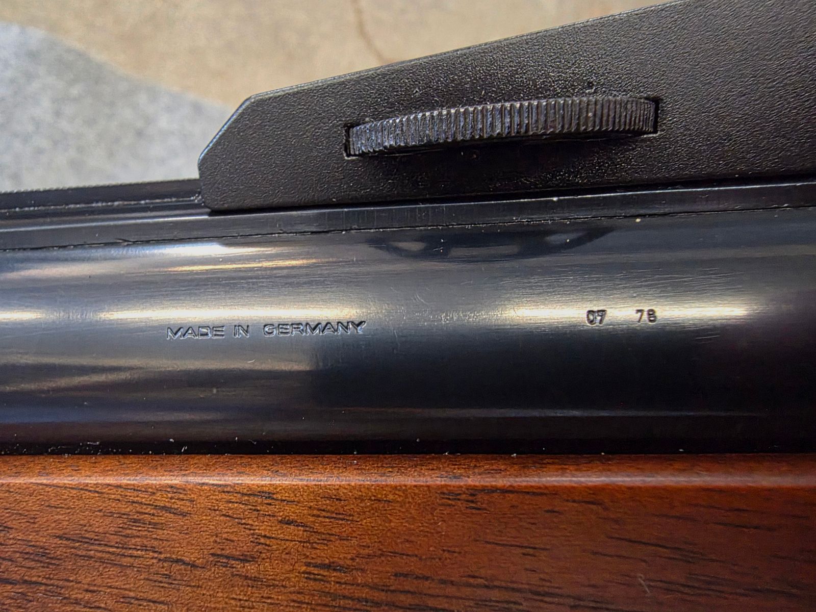 Match Luftgewehr Seitenspanner Diana Mod. 75  sehr selten im neuwertigen Zustand, kaum benutzt.