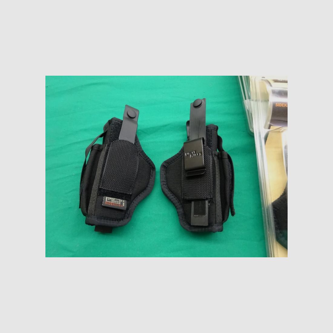 Uncle Mike`s Ambidextrous Holster für 3-3/4 bis4-1/2" Pistolen Fabrikneu!