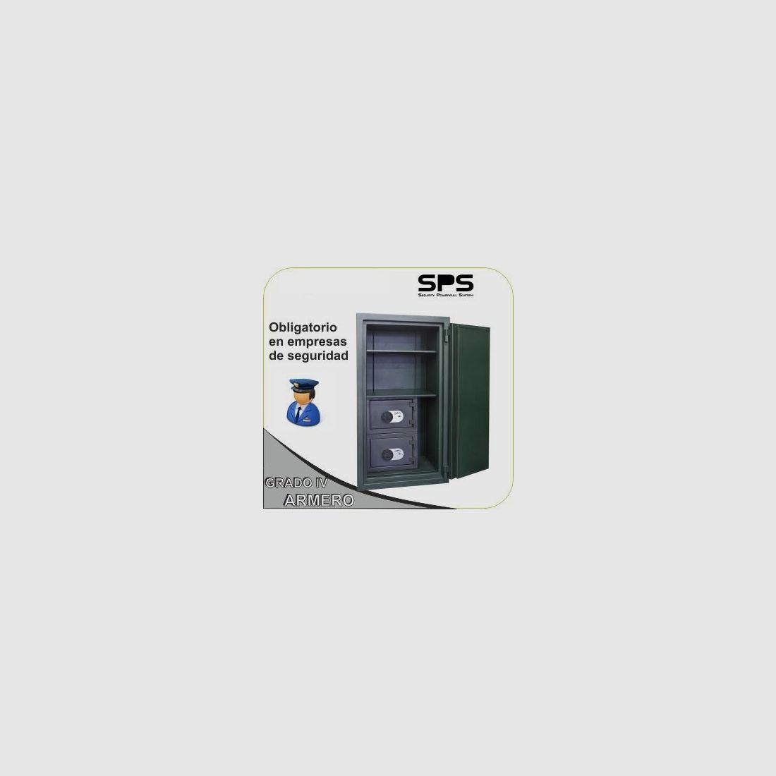 SPS Wapenkluis Beveiligingsbedrijven MOD 800-310M