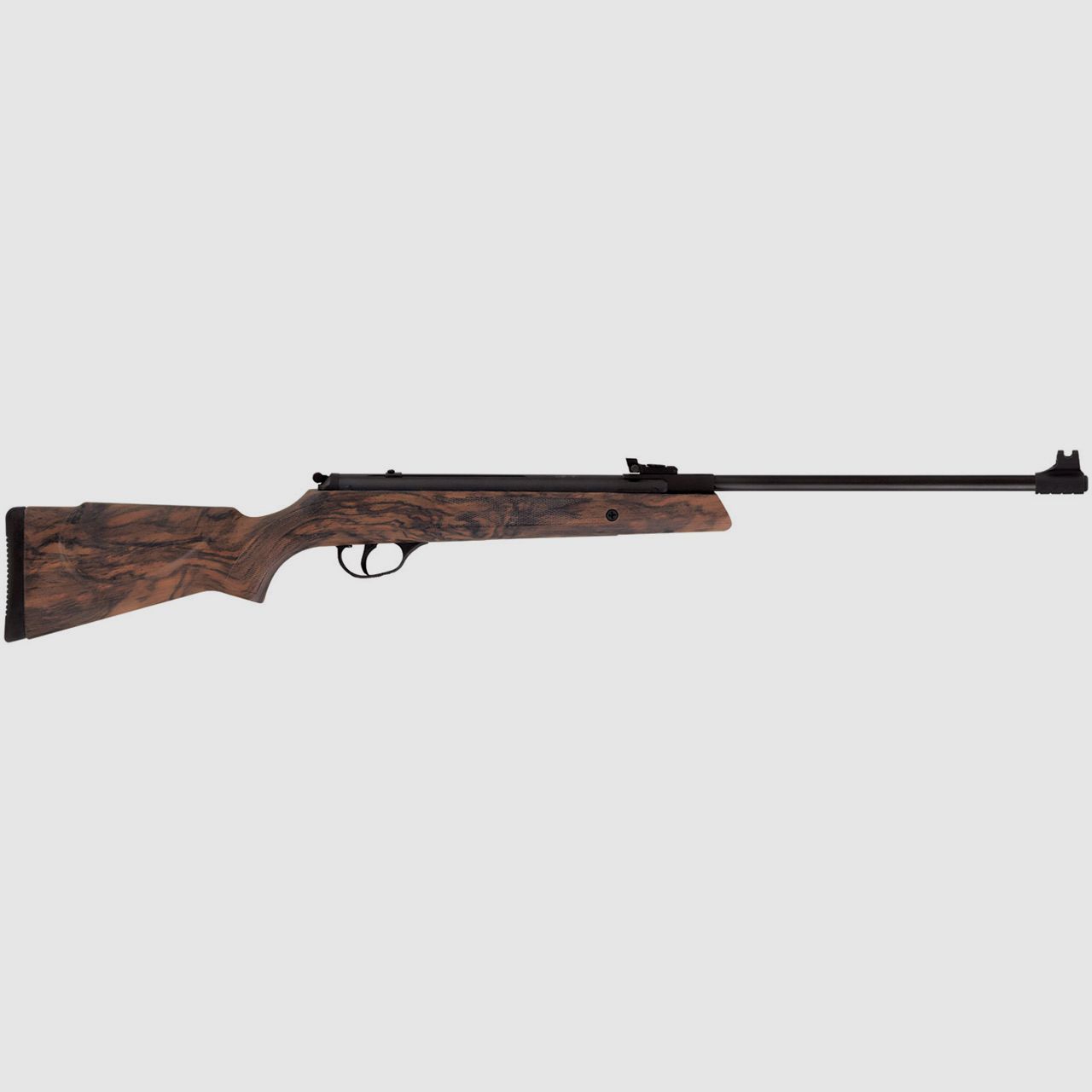 Knicklauf Luftgewehr Leader Hatsan 33 Walnut Wood Camo Fiberoptik Visierung Kaliber 4,5 mm (P18)