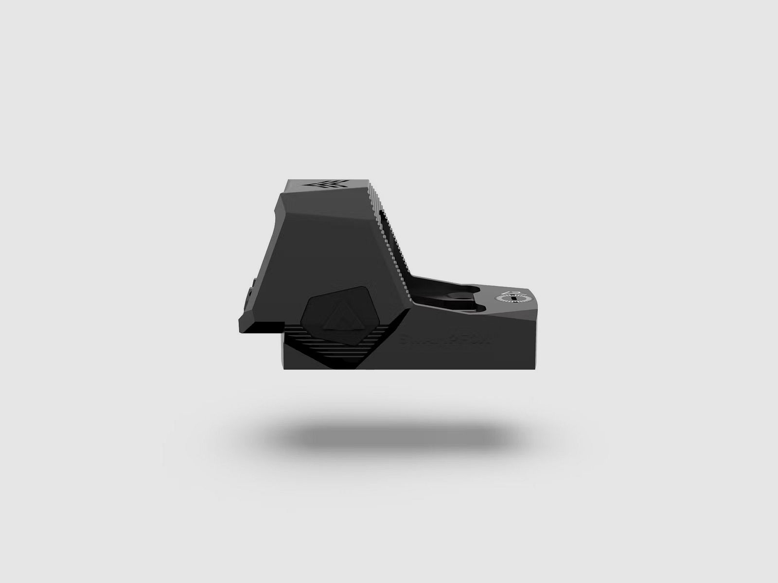 Swampfox Sentinel II 1x20 RMSc Micro-Reflexvisier - 3 MOA Dot, rot, Blackout Rear Sight Guide