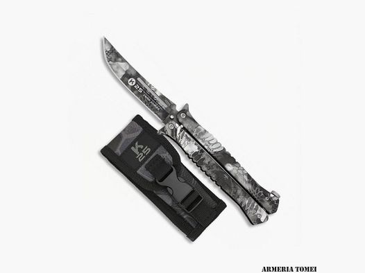 KNIFE – RUI K25 BALISONG CAMOUFLAGE BLADE 10 CM