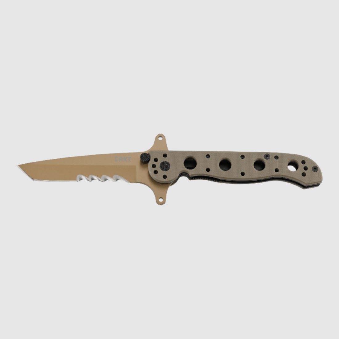 CRKT M16-13DSFG special forces desert tanto veff-wave