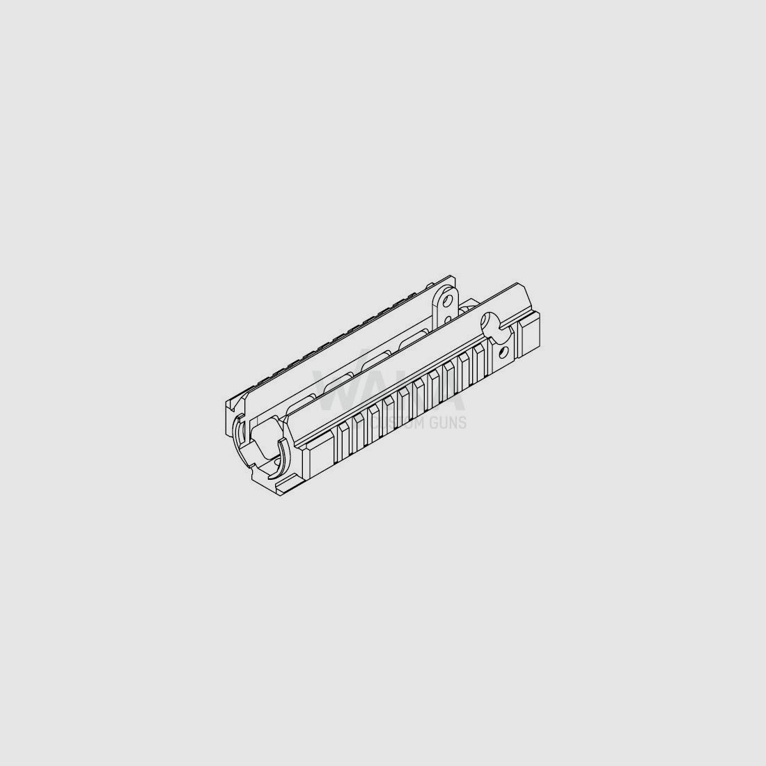 B&T handguard 3x NAR for HK MP5
