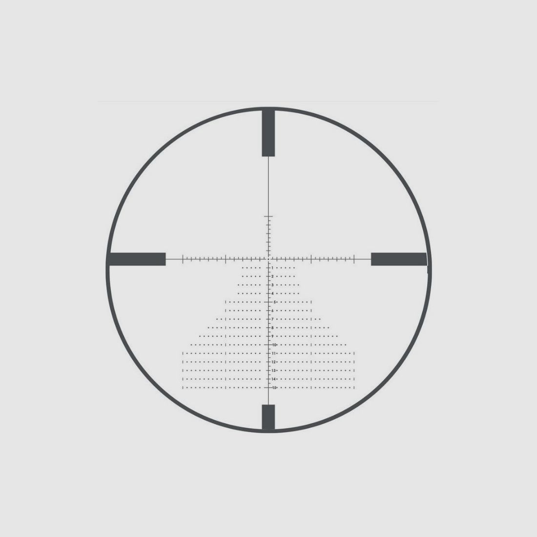 Visor BUSHNELL MATCH PRO 6-24x50 Side Focus Deploy MIL FFP, imagen 5 de 5