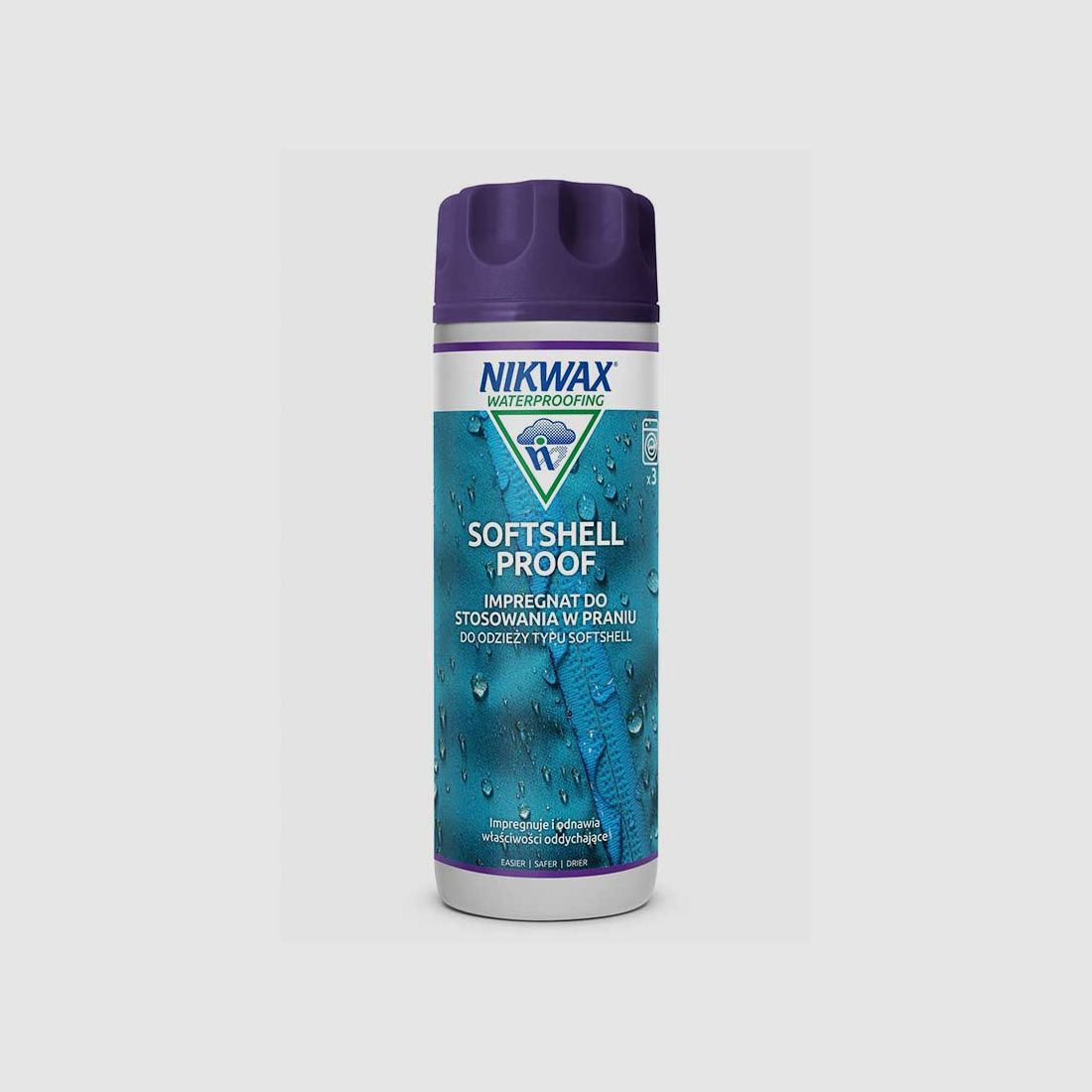 Imprägniermittel für Softshell Nikwax Softshell Proof Wash-In 300 ml