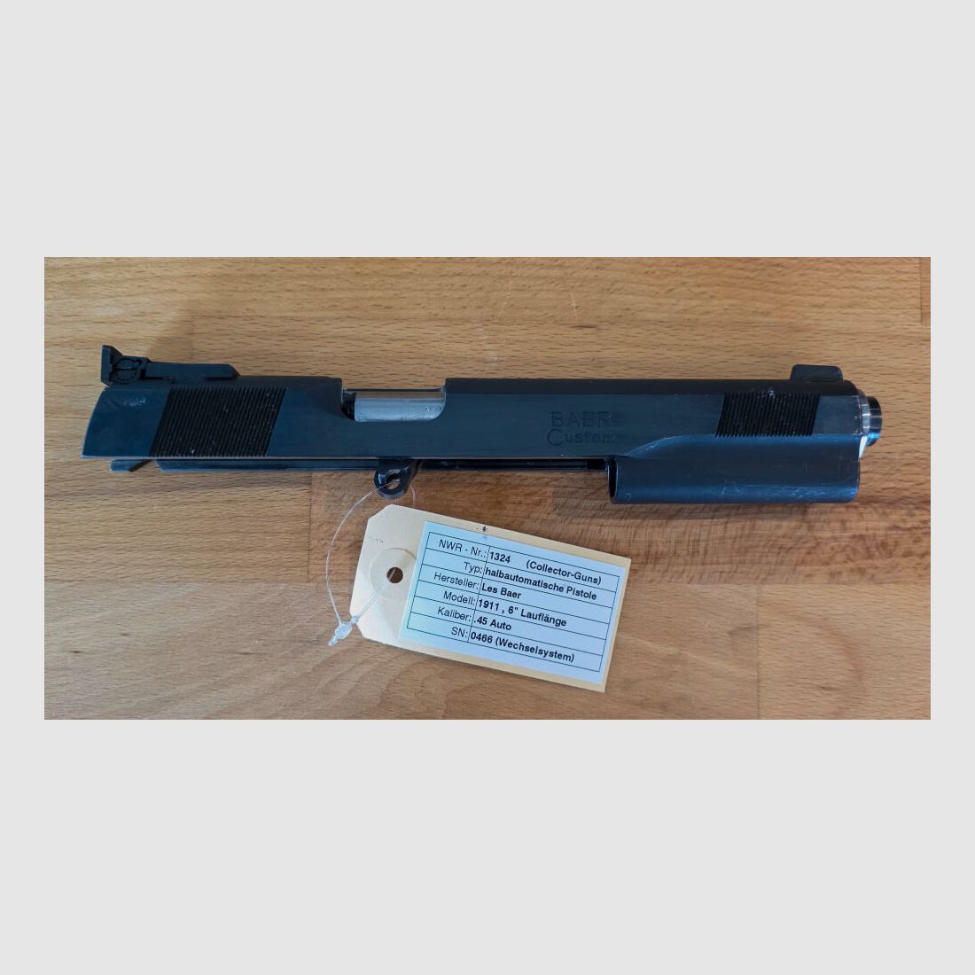 Les Baer 1911, longitud del cañón de 6", imagen 1 de 3