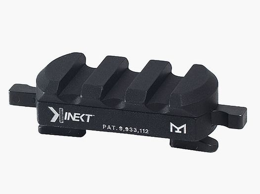 KDG Kinect M-LOK QD Adapter with Picatinny 3 Slots, Black