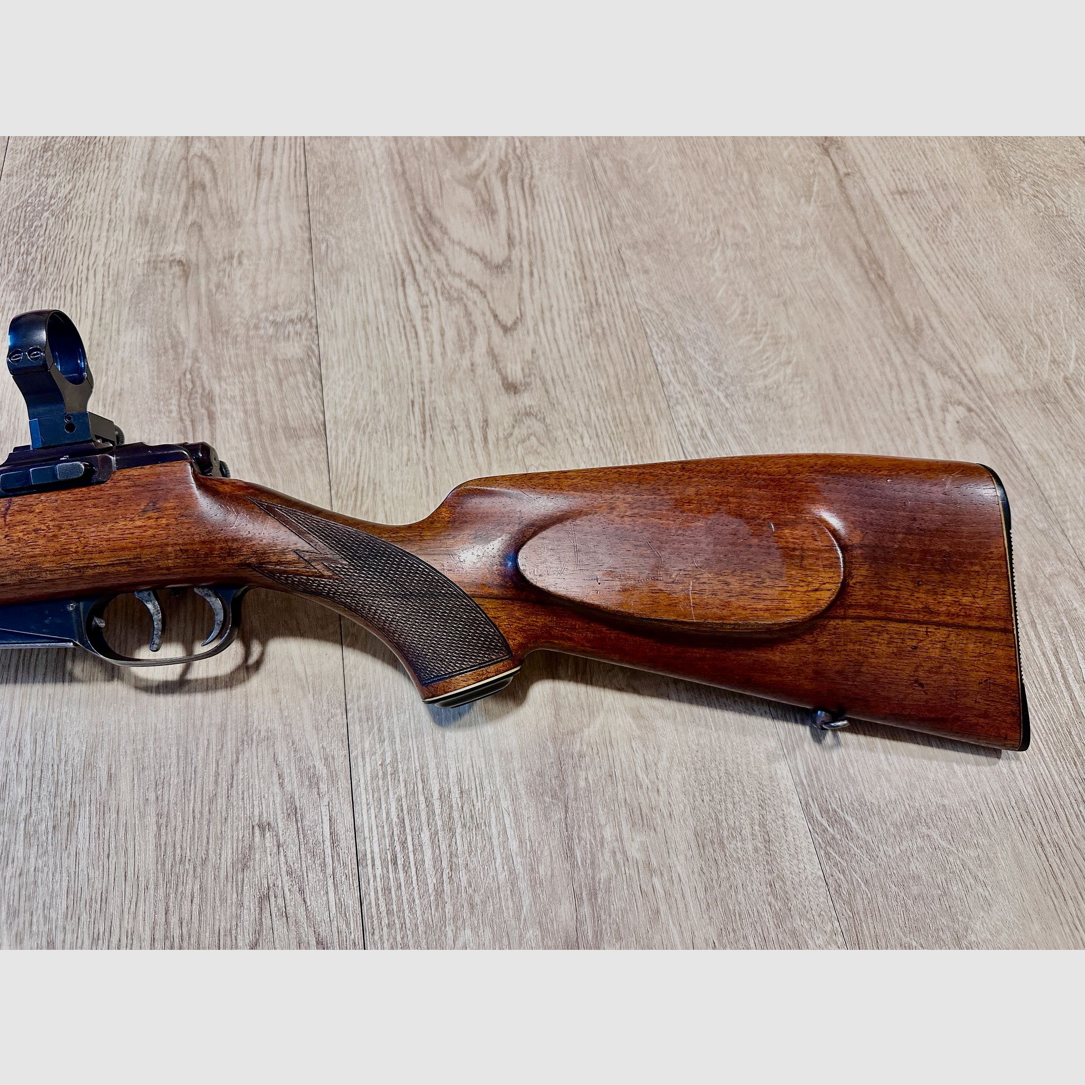Krico Mod. 600 .222 Rem. con disparador alemán - año de fabricación 1957 - pieza de colección