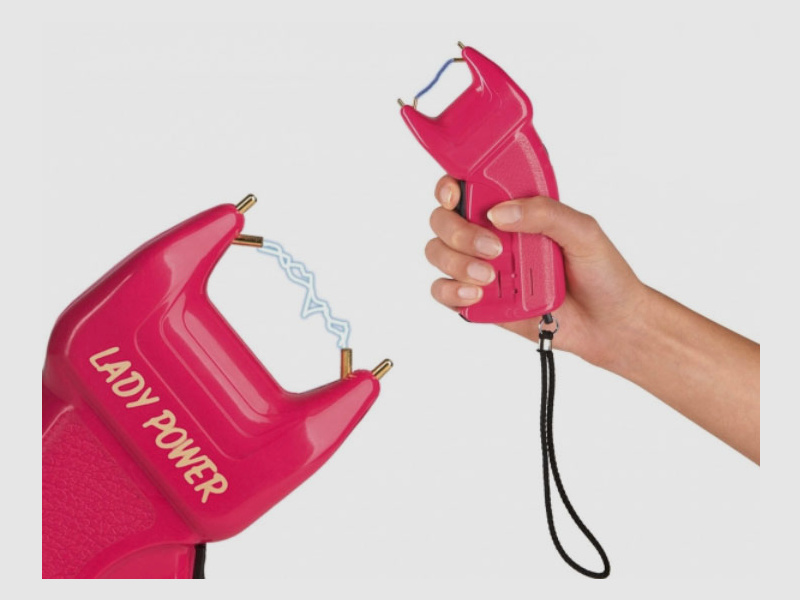 Elektroschocker -PTB- Lady Power 200.000 V inkl. Sicherheitsleine (P18)