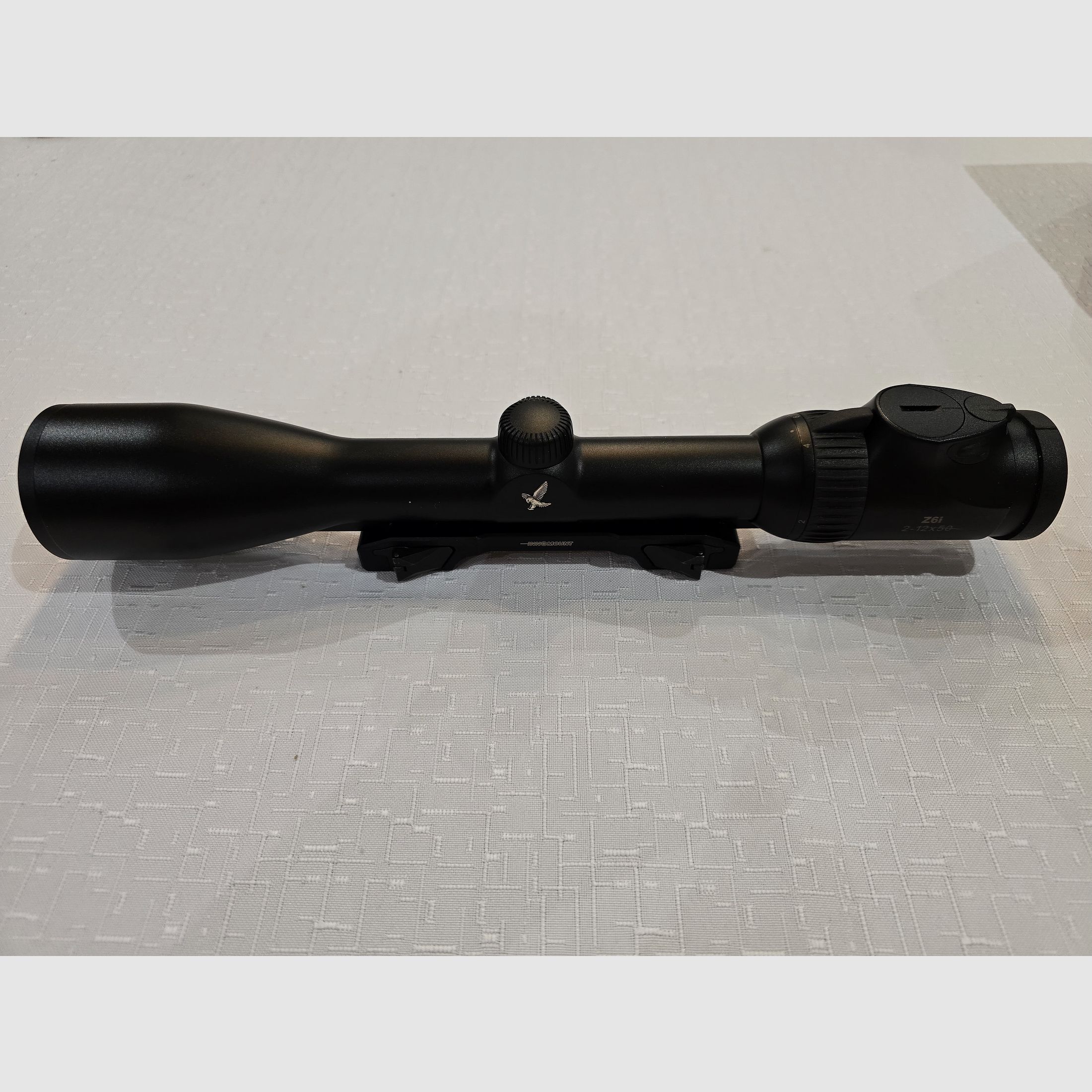 Swarovski Optik 2-12x50 Z6i mit Schiene SR auf Innomount QD Brückenmontage für Picatinnyschiene und Basen aus Stahl für Sauer 100/101 oder Rem.700.