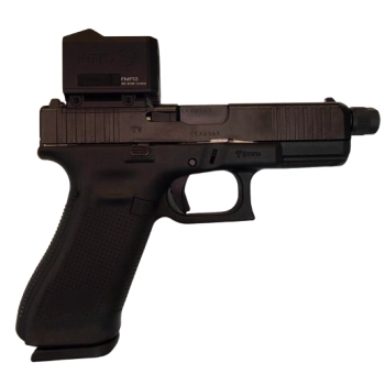 Glock 45 MOS FS M13,5x1 pistool, kal. 9x19 + FMP13 InfiTac warmtebeeldcollimator, afbeelding 1 van 4